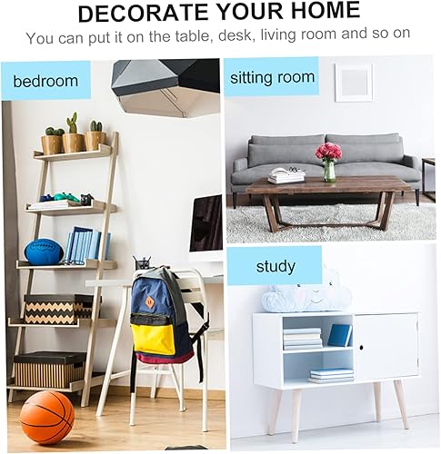 Miniatura 6 de Amosfun Hucha de vaca de 1 pieza, embrión blanco, juguetes para niños, alcancía para niños, pintura para niños, sin esmaltar, olla de ahorro para