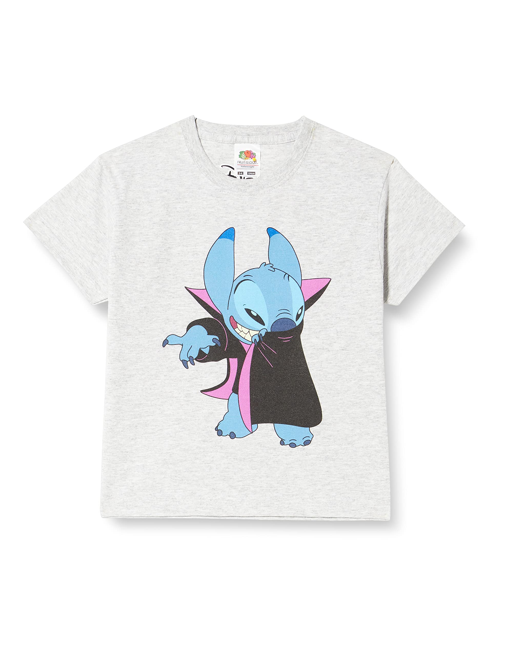 T-shirt Stitch Vampire graphique résistant en maille Athletic Heather taille M - 5