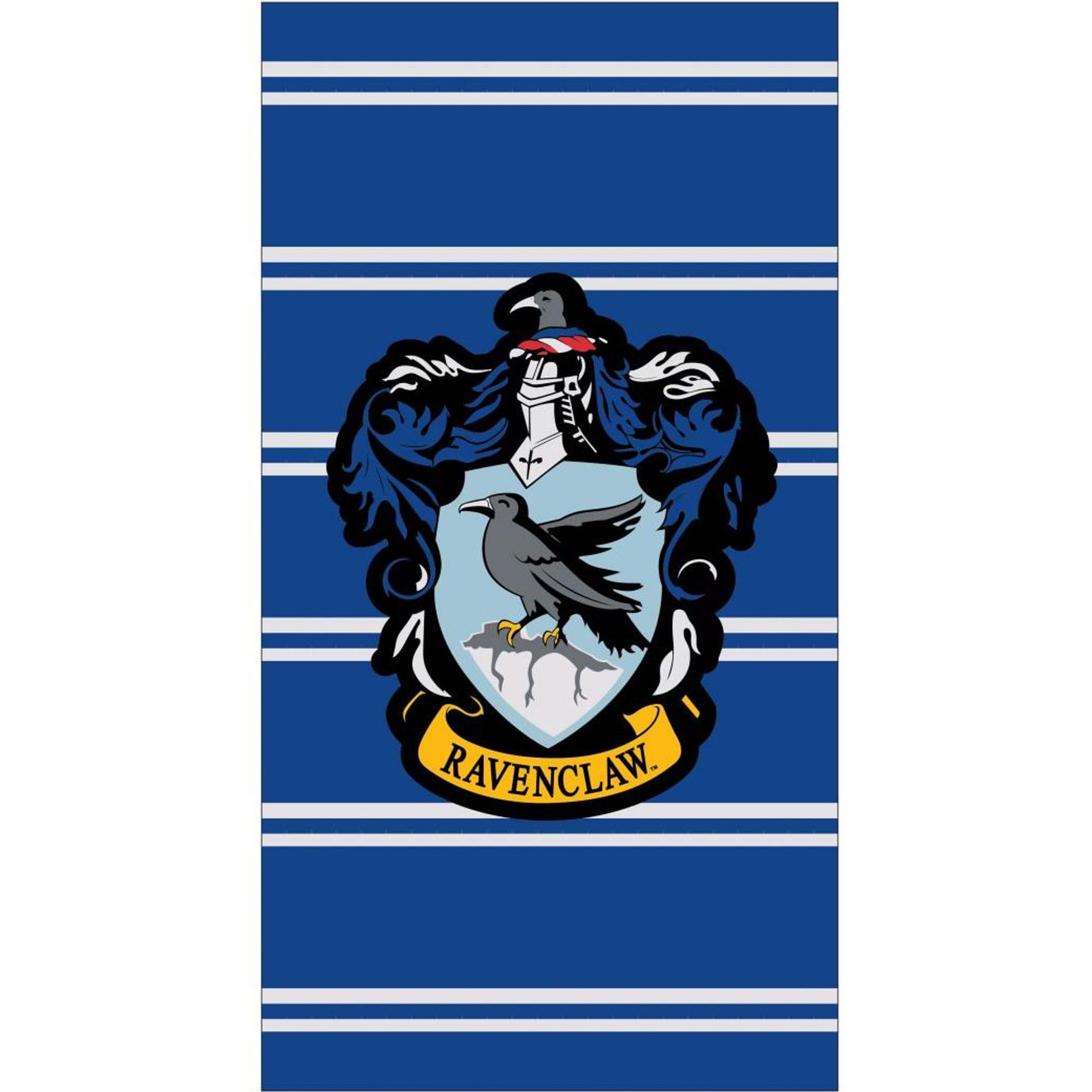 Harry Potter Blue Ravenclaw Microfibre Polyester Quick Dry Towel For Bath, Beach And Swimming
