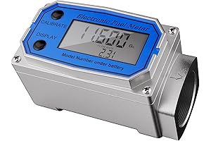 Flow Meter 1 Inches - a Digital Gas Meter & Turbine Flow Meter