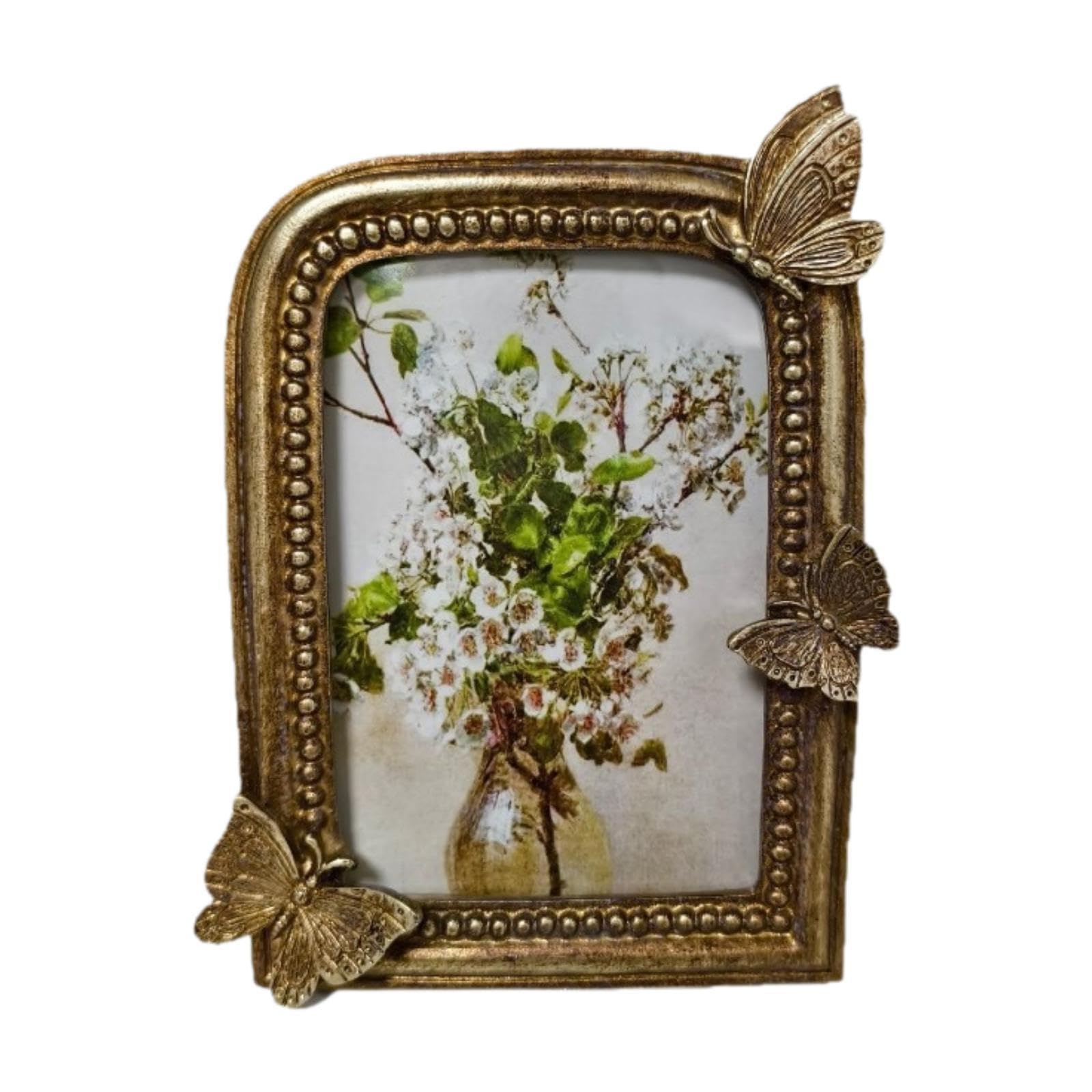 predolo Cornice Portafoto Da Tavolo Da Appendere, Riutilizzabile, in Resina, Ideale per Sala Da Pranzo, Camera Da Letto, Ufficio O Come Elemento Decorativo, 6 pollici