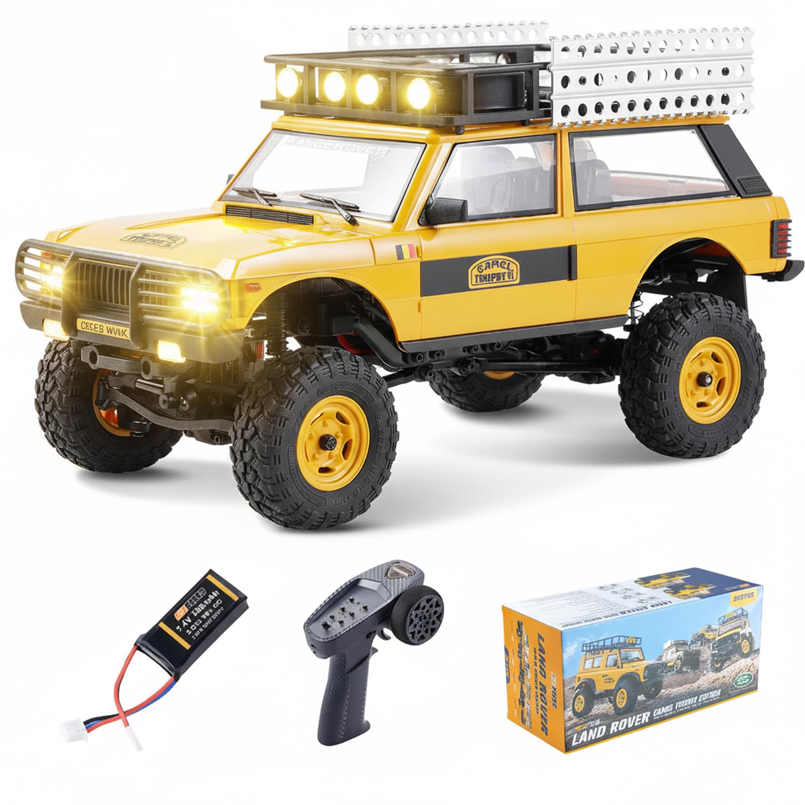 Amazon.com: EAZYRC FMS 1/24 FCX24M RC Crawler RTR, Land