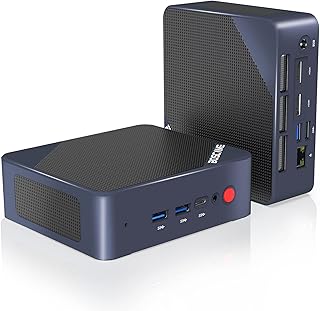 H77 Gaming Mini PC AMD Ryzen 7 7735HS 8C/16T(Up to 4.75GHz) 32GB DDR5 512GB PCIe 4.0 SSD Mini Desktop Computers Supports 4K@60Hz Triple Display/USB 3.2 * 4/WiFi6/BT5.2/2.5Gbps LAN