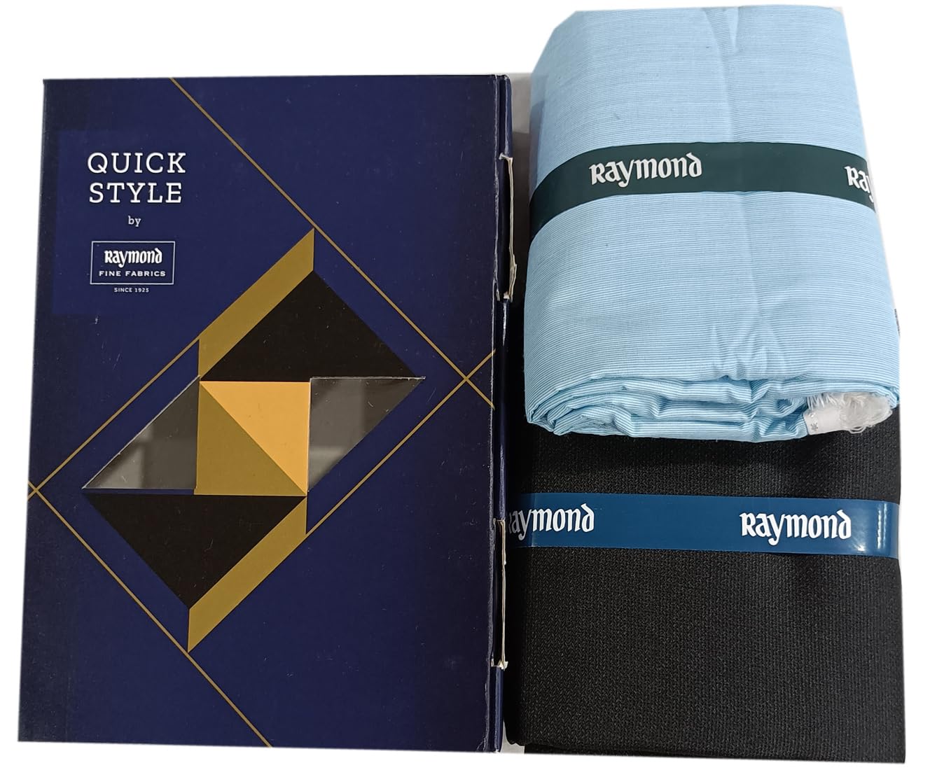 Men’s Premium Shirt Pant Fabric Gift Set | Unstitched Formal Shirt & Trouser Material Combo | Elegant Tailoring Fabric Box for Men-image-0