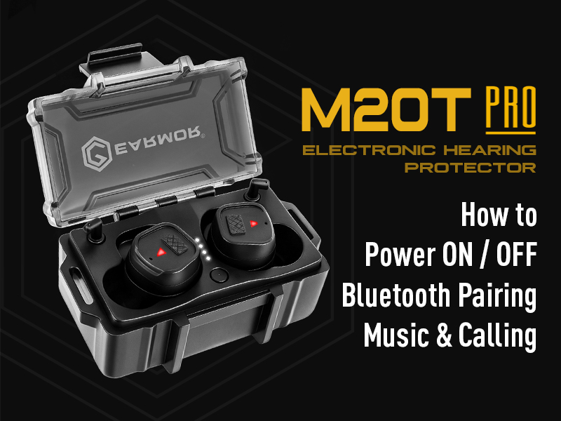 Amazon.com: EARMOR M20T PRO Upgraded Electronic Shooting Ear