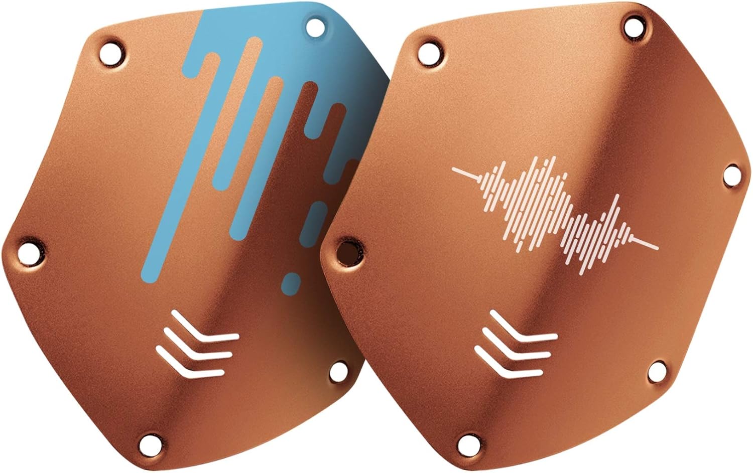 V-Moda M-200 Shield Kit - Rust Orange