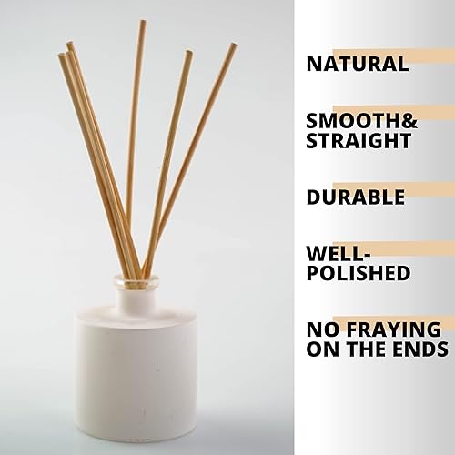 Miniatura 4 de 100 varillas de madera de 6 pulgadas, palos de madera de varios tamaños, palos de madera de 18 316 14 516 38 x 6 pulgadas, palos de madera de bambú