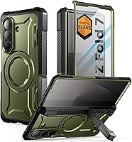 Vista 12 de SUPCASE Funda para Samsung Galaxy Z Fold 7 con soporte (agarre UB), [compatible con MagSafe] [Protector de pantalla de vidrio templado integrado]