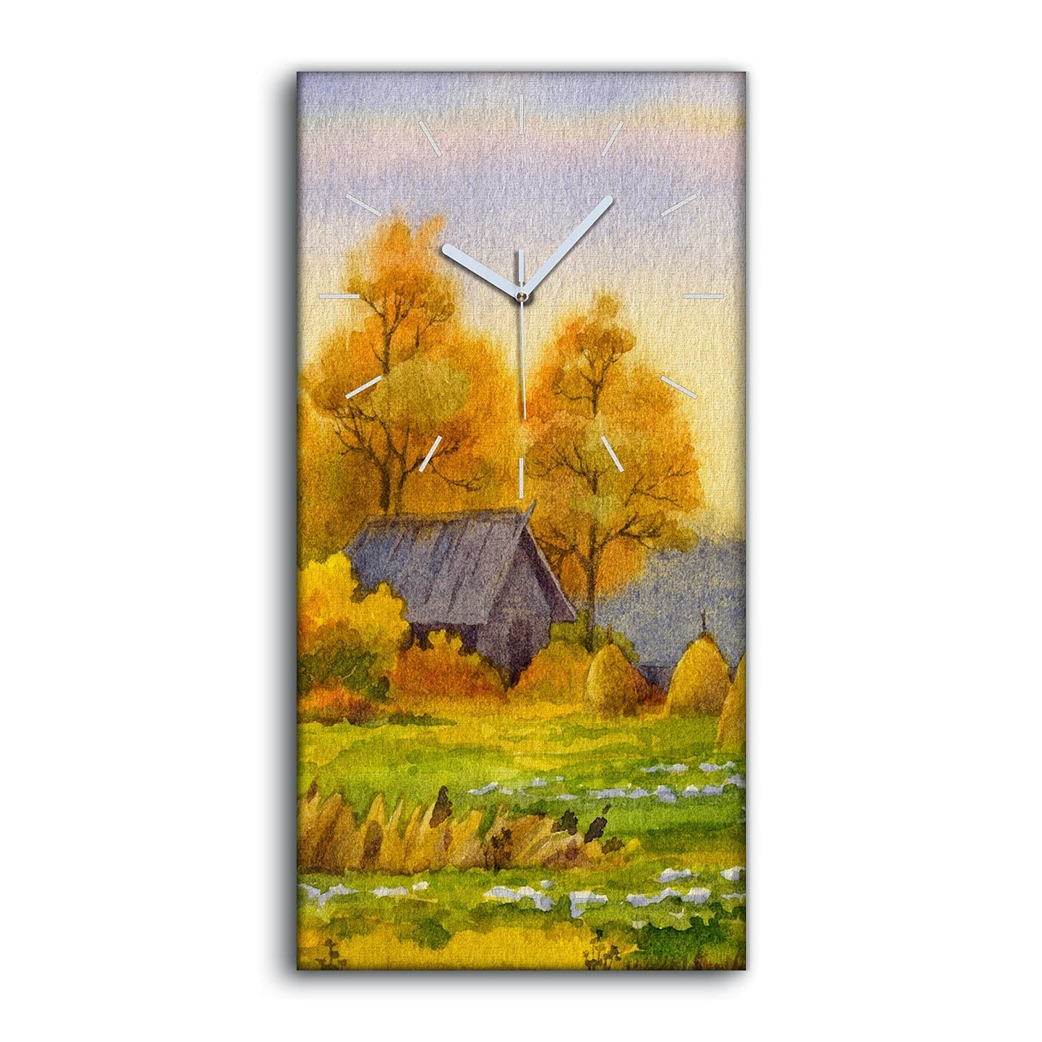 Horloge sur Toile Silencieuse Ne Pas Tic Tac pour Salon et Chambre