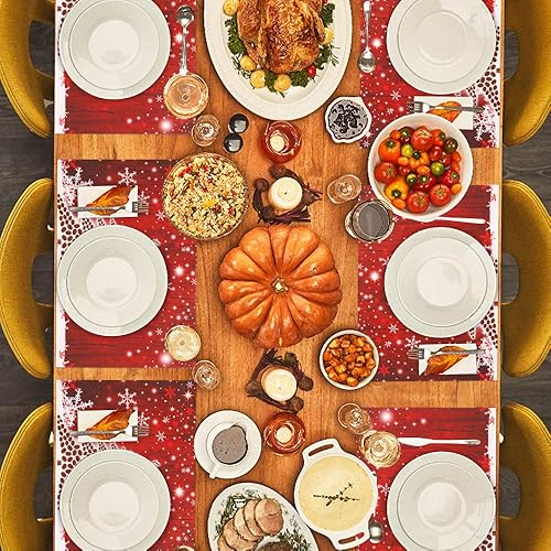 Miniatura 8 de Naanle - Manteles individuales de mesa antideslizantes para cocina, mesa de comedor, decoración del hogar, 12 x 18 pulgadas