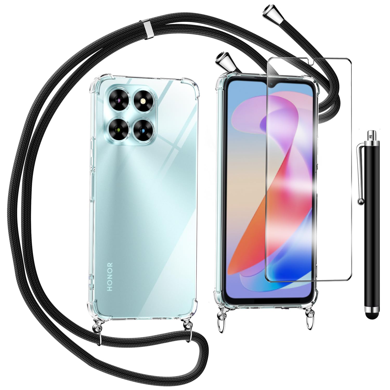 Custodia Antiurto Slim Custodia Sottile In Silicone Per For Honor X6A - Foto 8