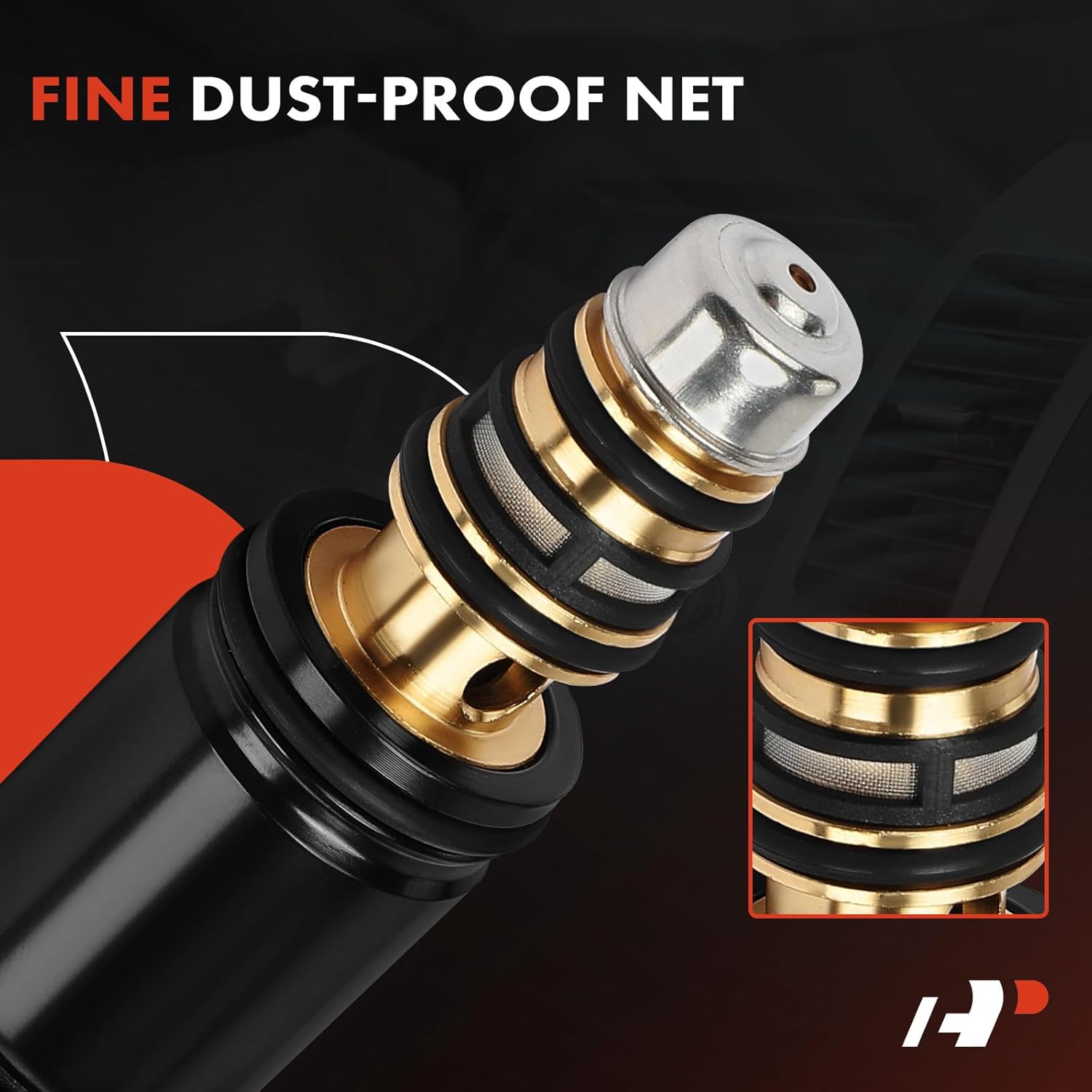 A-Premium AC Compressor Control Solenoid Valve 7SEU, 6SEU Compatible with Cadillac Escalade/Escalade ESV 2015-2020 6.2L