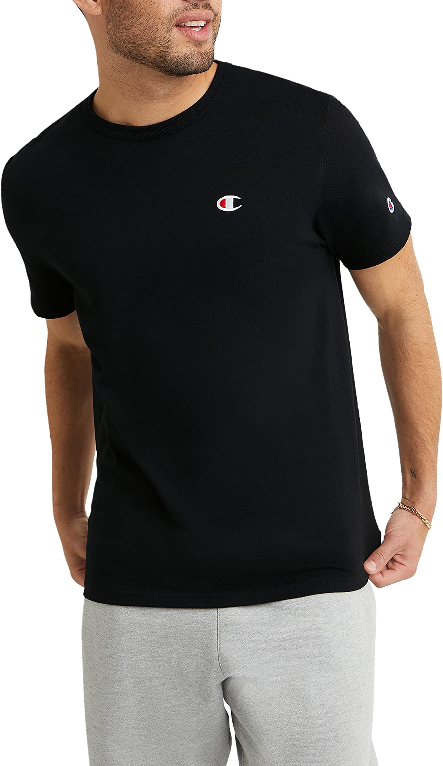 Champion Men's Heritage Tee, Big C Logo