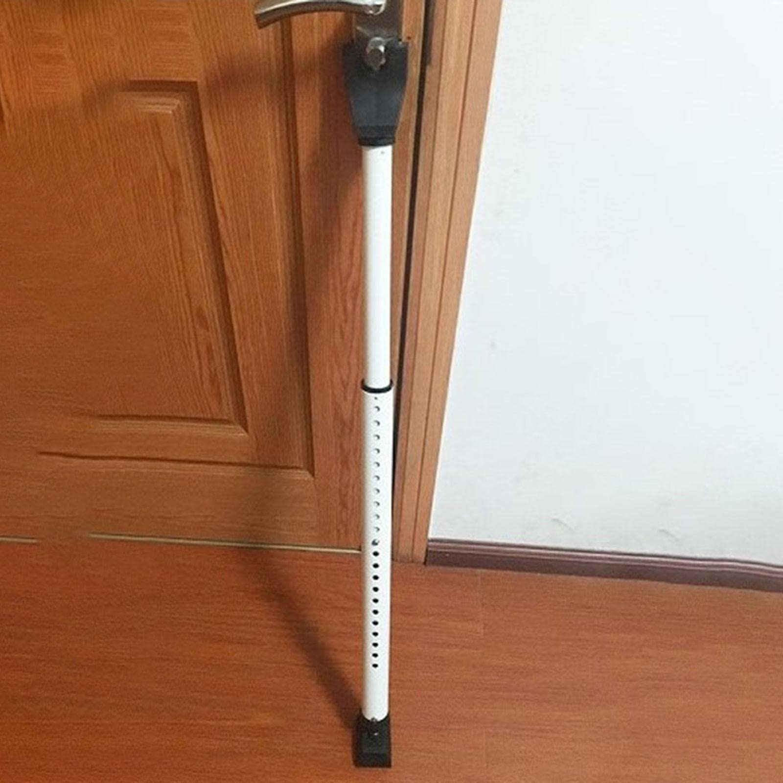Barre de Sécurité de Porte Réglable, Barre D'arrêt de Porte Pratique, Butée de Porte