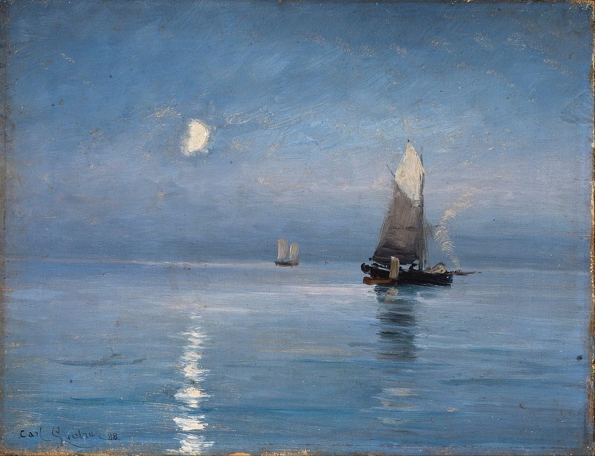 Lienzo de Carl Locher de 60x90cm para renovar tus paredes con arte sofisticado 5