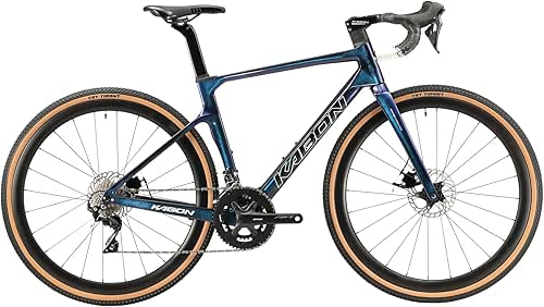 KABON Carbon Gravel Road Bike, T800 Carbon Fiber Frame 700C