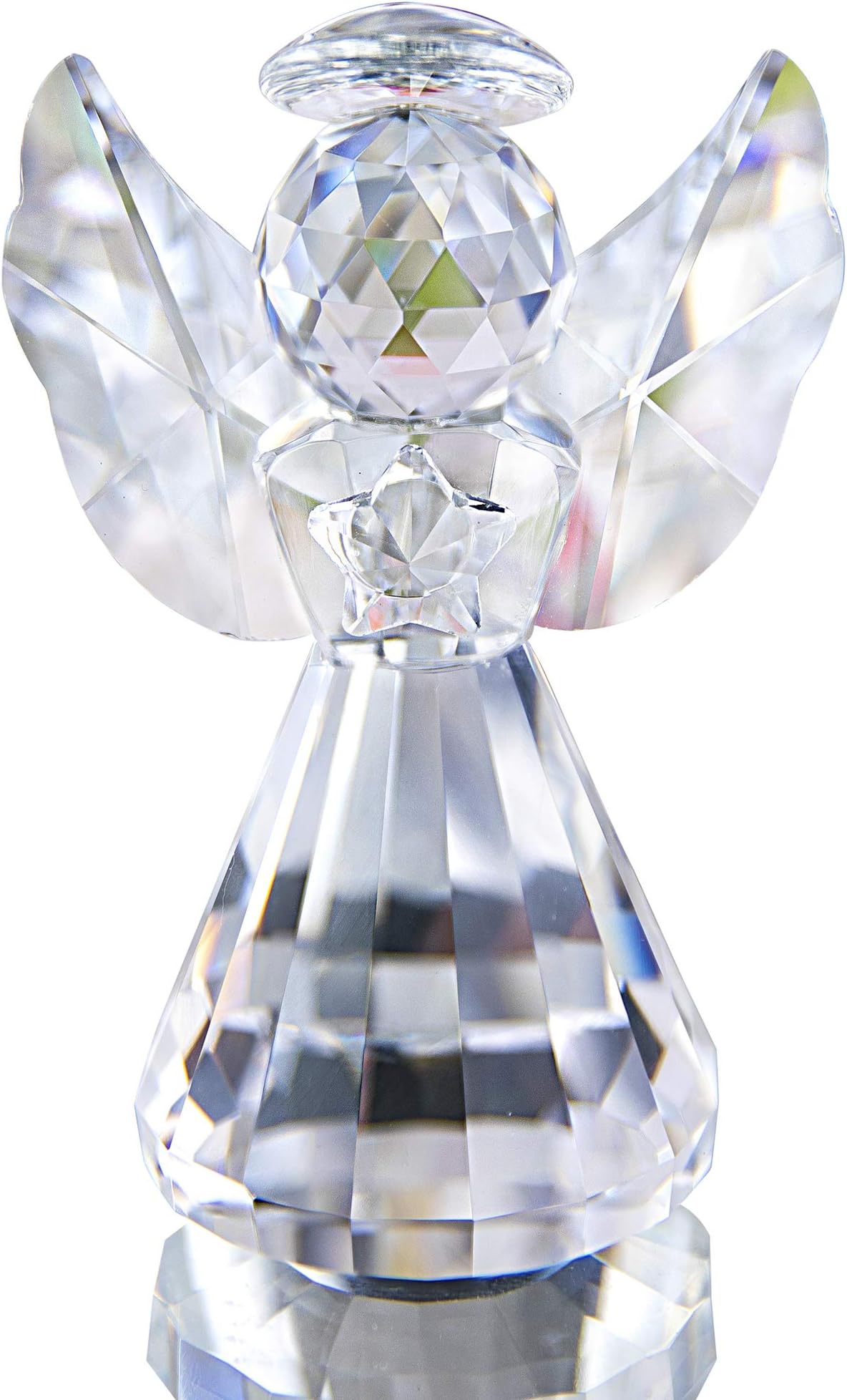 Simuer Lot de 2 prismes triangulaires en Verre Optique Cristal pour enseigner Le Spectre Simuer Lot de 2 prismes triangulaires en Verre Optique Cristal pour enseigner Le Spectre