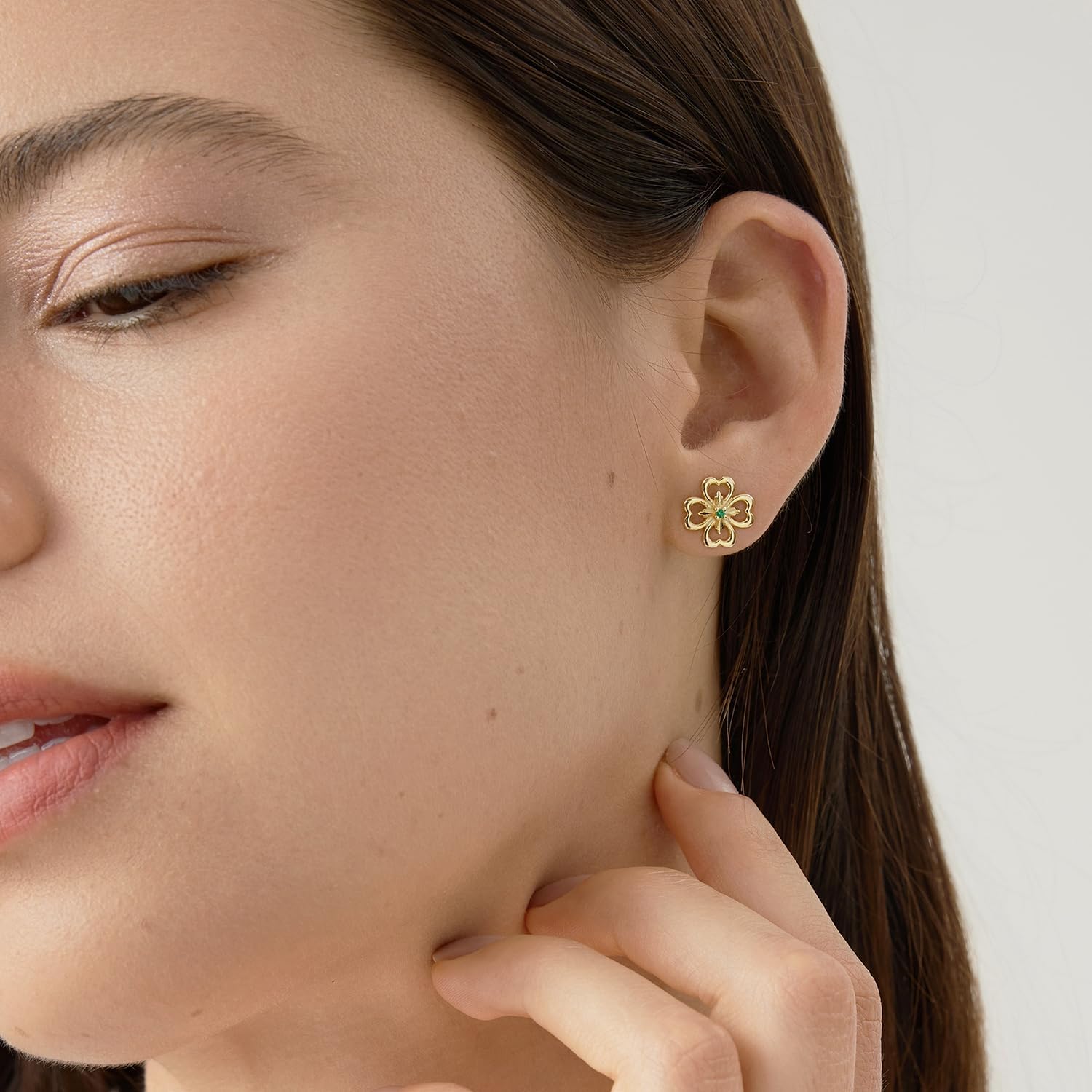 Dainty Stud Earrings for Women Sterling Silver Posts Star Colver Bow Earrings 14K Gold Plated Dainty Stud Earring funky Jewerly - Image 3