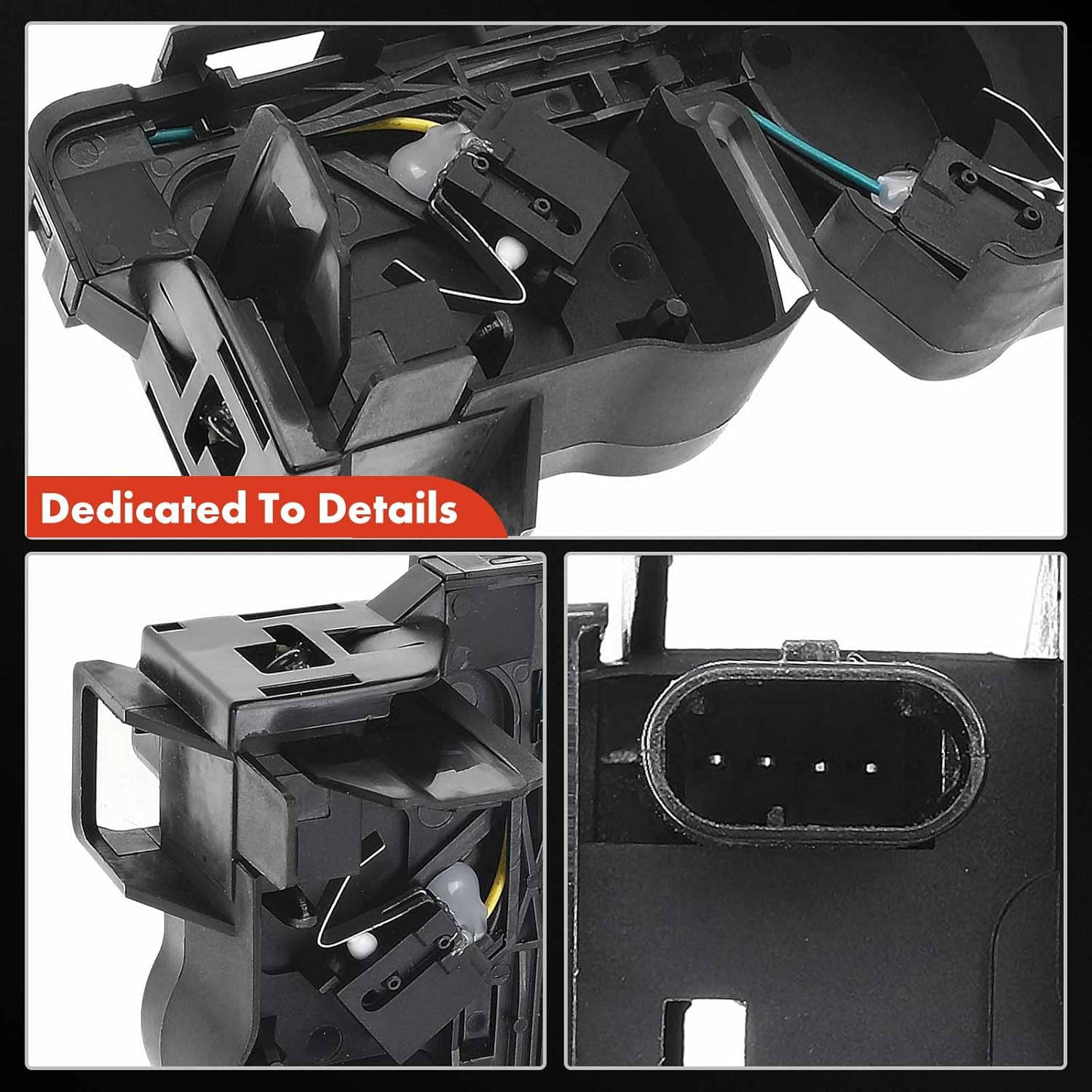 A-Premium Hood Latch Lock Compatible with Mercedes-Benz CLA250 2014-2019, GLA250 2015-2020, B250e 2016-2017, Metris 2016-2021, Front Hood Lock Engine Bonnet Latch Assembly