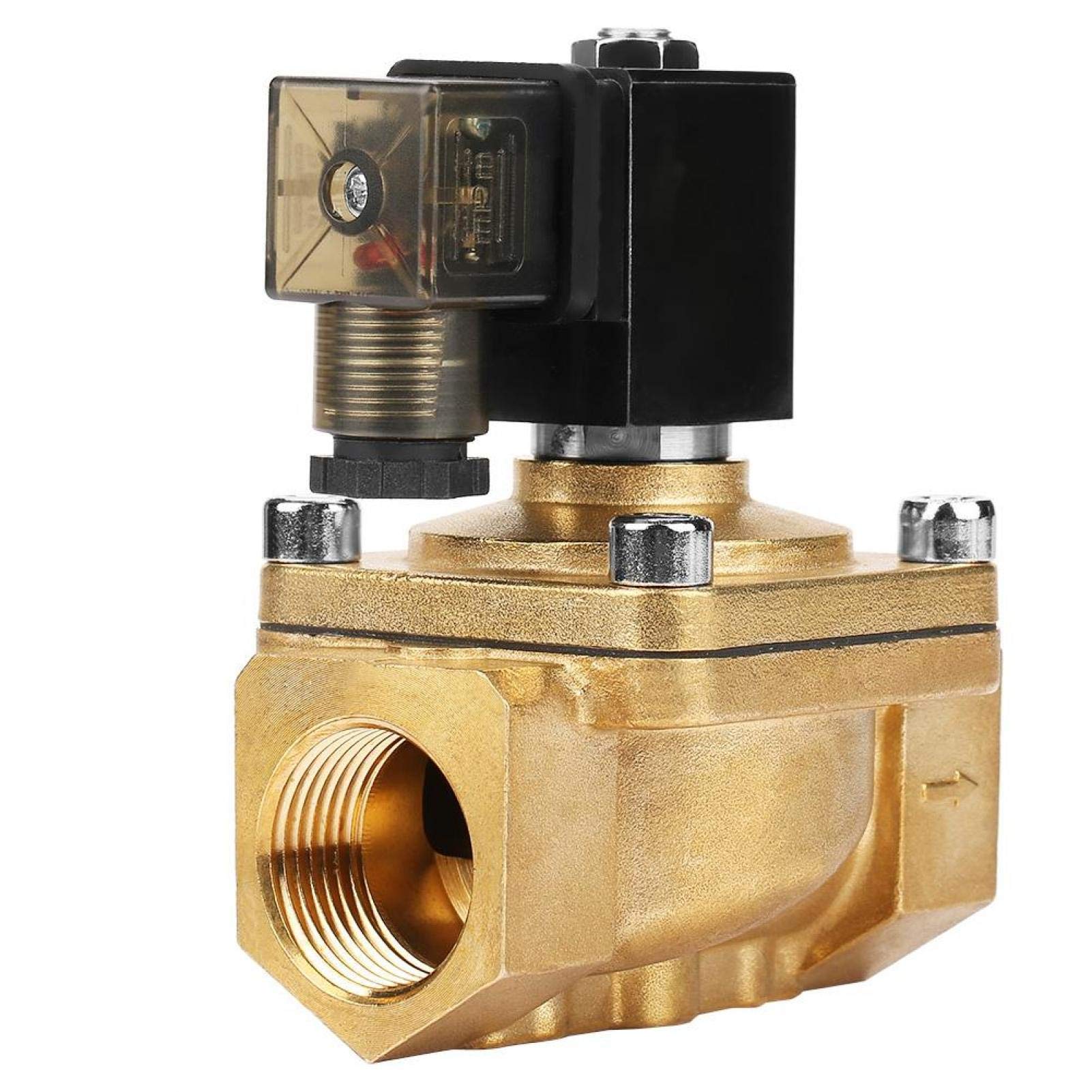 Buy Brass Electric Solenoid Valve Action Water Air