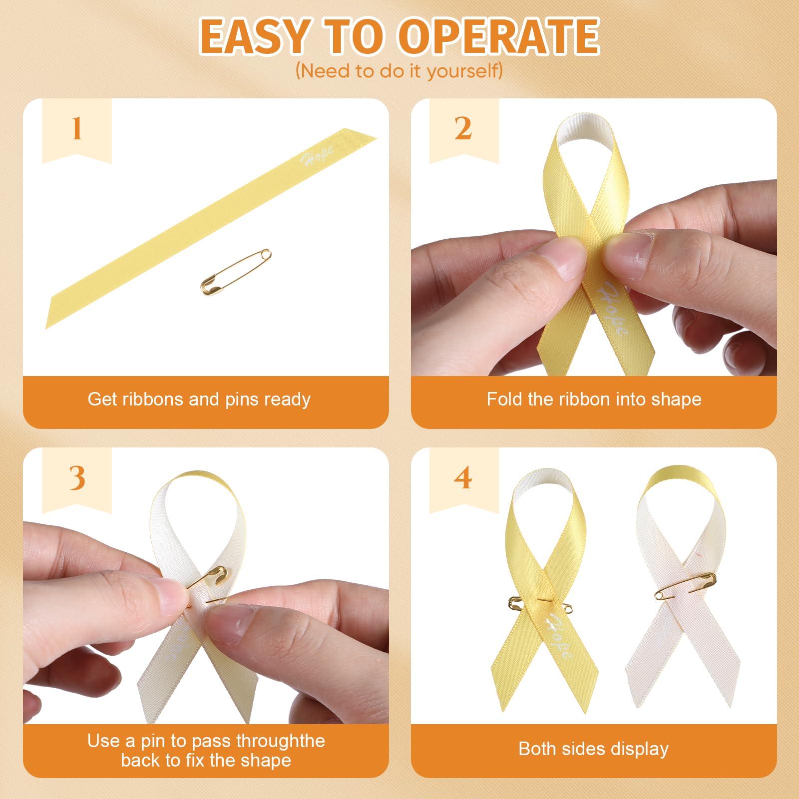Making Cancer Ribbons How To Make Cancer Awareness Ribbons