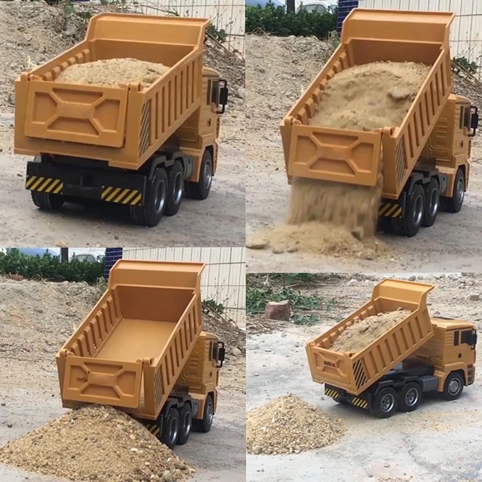 Amazon.co.jp: 1:186 Channel Remote Control Dump Truck 2.4Ghz RC