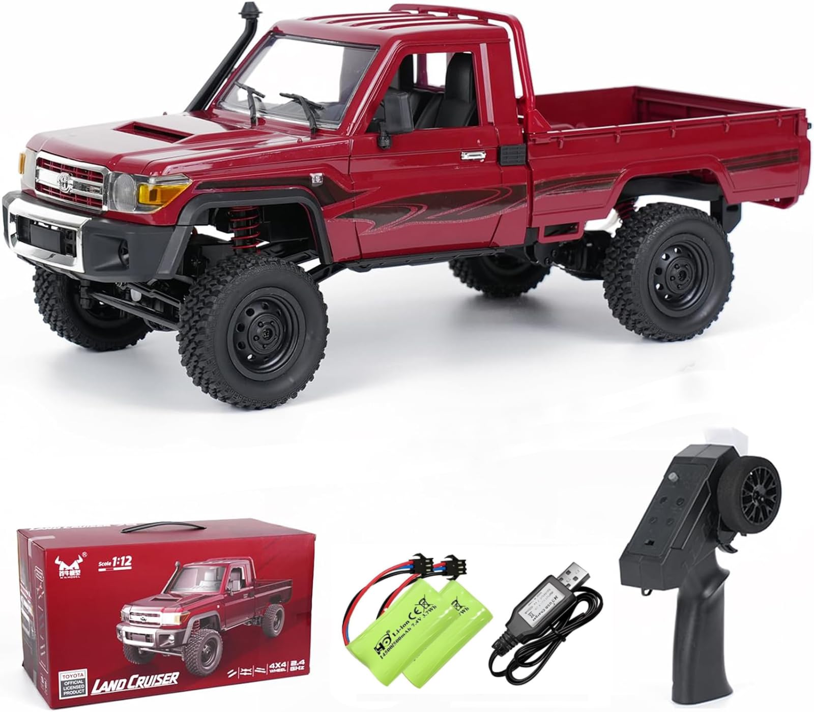 1:12 フルスケール RC カー MN82 pro toyota 1:12 フルスケール RC カー MN82 pro toyota 1:12 Full Scale RC