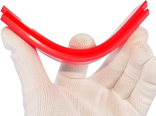 Miniatura 7 de AHCHAY Escobilla de ducha pequeña de 5.5 pulgadas, goma de poliuretano termoplástico suave antiarañazos para ventana y baño, limpieza de espejo de