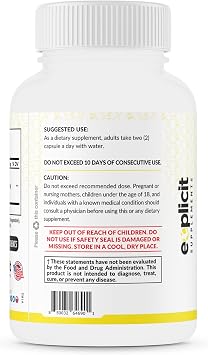 Potassium Iodide 130mg Dose - 30 Servings - Thyroid Support & Defense
