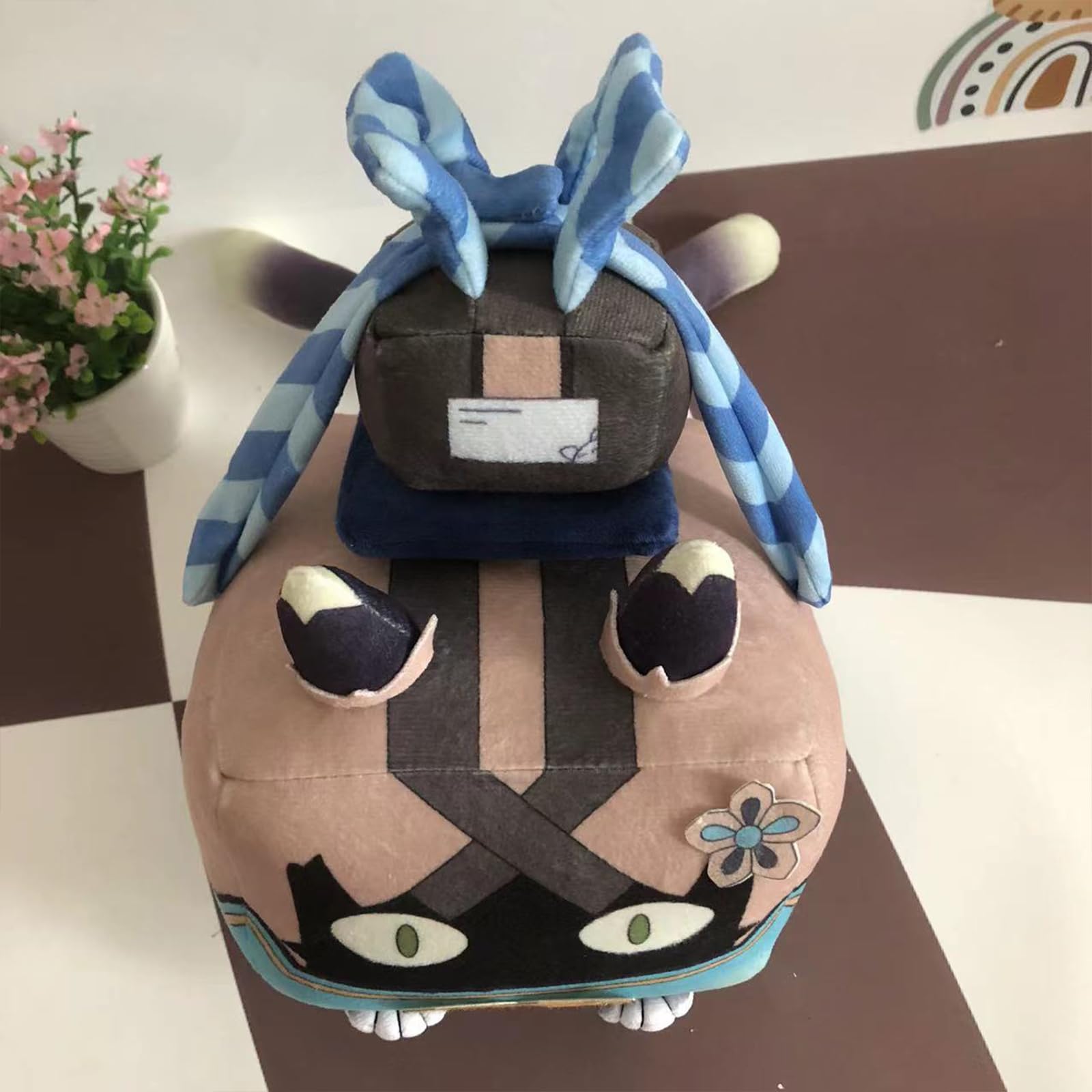 Amazon.co.jp: 原神 綺良々 ぬいぐるみ 抱き枕 30cm 猫箱 ダンボール