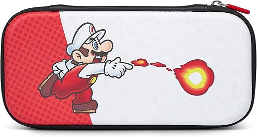 PowerA Slim Gaming Console Kit Case for Nintendo Switch, Nintendo Switch OLED or Nintendo Switch Lite with Accessories Storage, Super Mario Bros,…