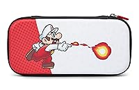 Vista 1 de PowerA Slim Case for Nintendo Switch - OLED Model, Nintendo Switch or Nintendo Switch Lite - Fireball Mario, Protective Case, Gaming Case, Console