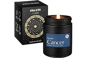 WAX & WIT Candle for June and July Birthdays