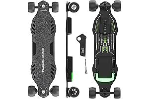 Electrifying All-Terrain Escape: isinwheel V-Series Skateboards