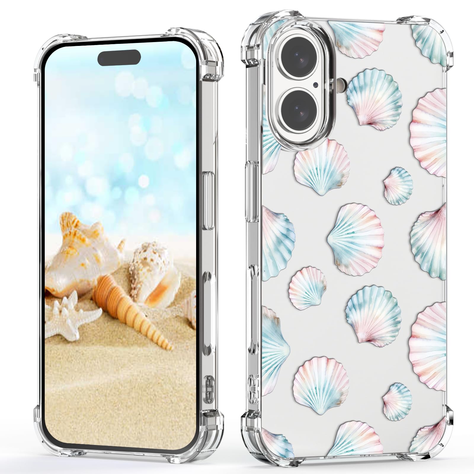 Coque iPhone 16 Plus transparente au quotidien style tendance chic - 8
