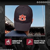 Vista 6 de The Game NCAA - Gorra con logotipo de ajuste relajado para adultos, logotipo bordado, 100% algodón, eleva tu estilo y muestra tu espíritu