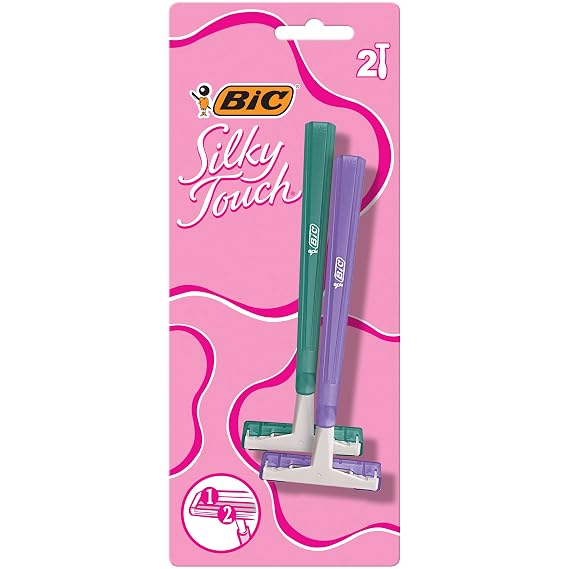 Bic Twin حدد Silky Touch - 2 ct