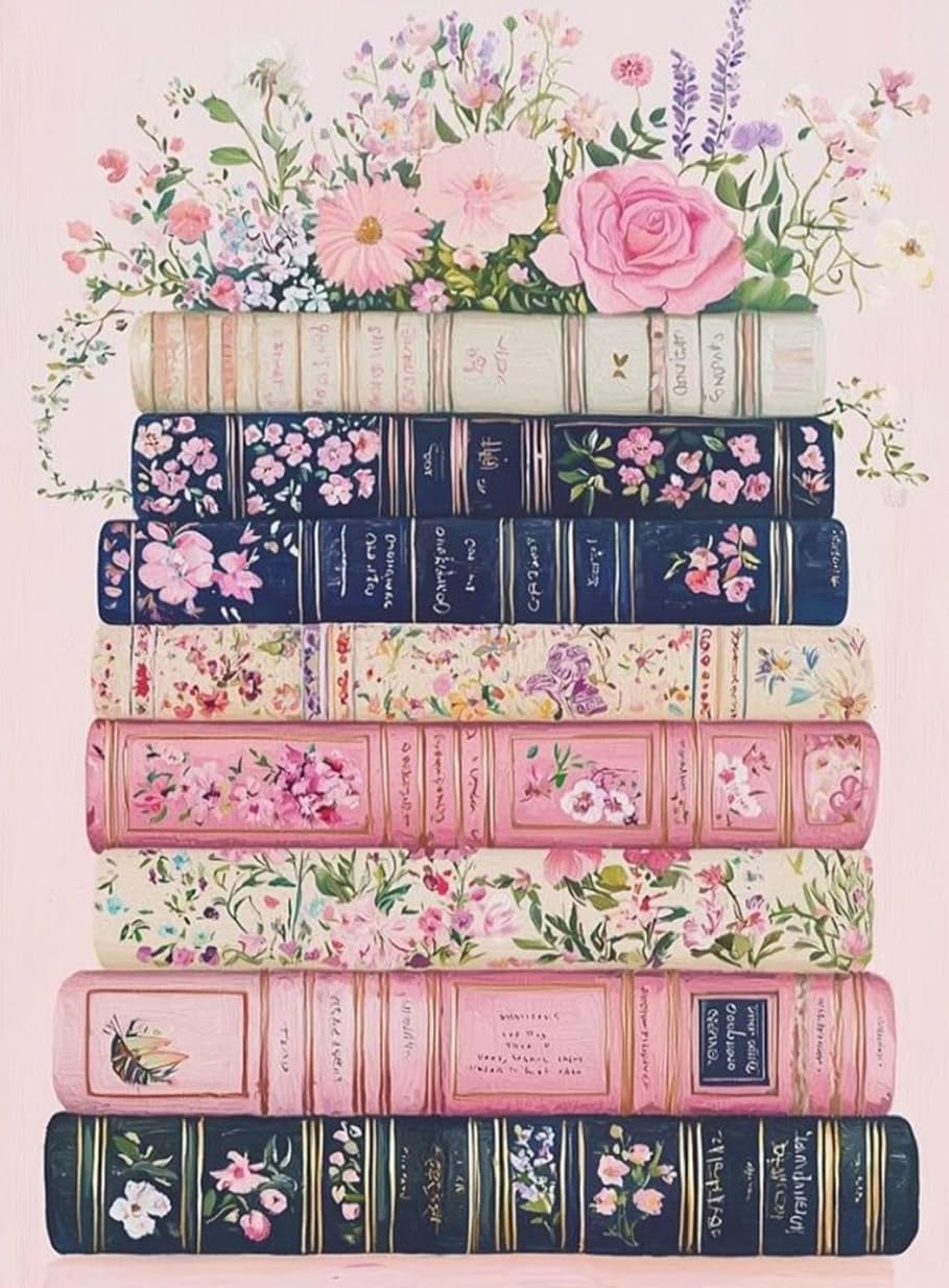 Beginner Cross Stitch Kits - DIY Flower Designs -18