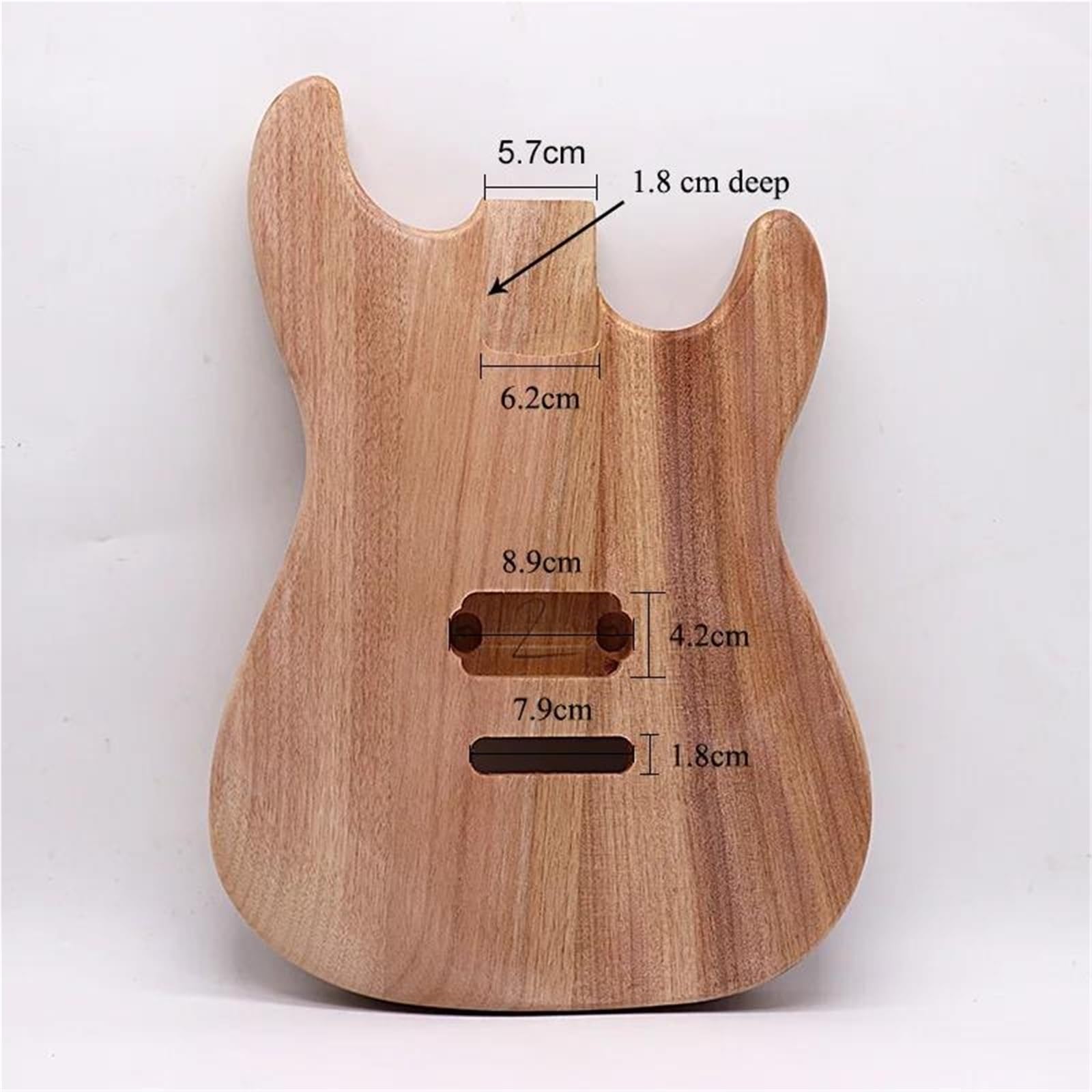 Korpus Gitary Okoume Electric Guitar Body DIY Akcesoria