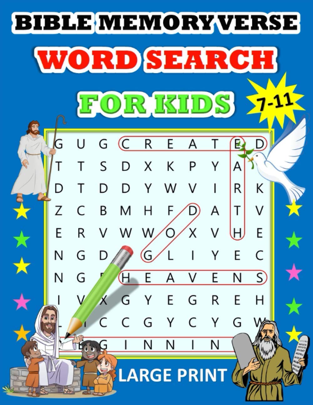 Buy Bible Word Search For Kids 80 Bible Memory Verse Word Search Puzzles For Kids kids Word