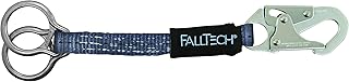 FallTech 83662D D-Ring Extender - Web with Snap Hook and 2nd D-Ring for SRL Attachment, 18