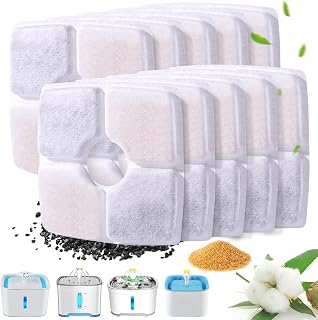 Cat Water Fountain Filters – 10 Pack Replacement by RBAYSALE