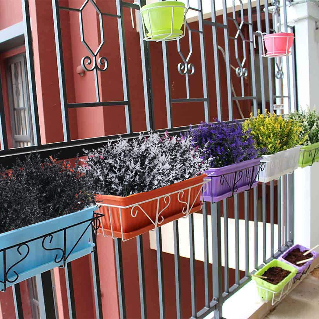 RECUTMS Artificial Flowers Outdoor Fake Plants Artificial Fake Flowers - Image 4