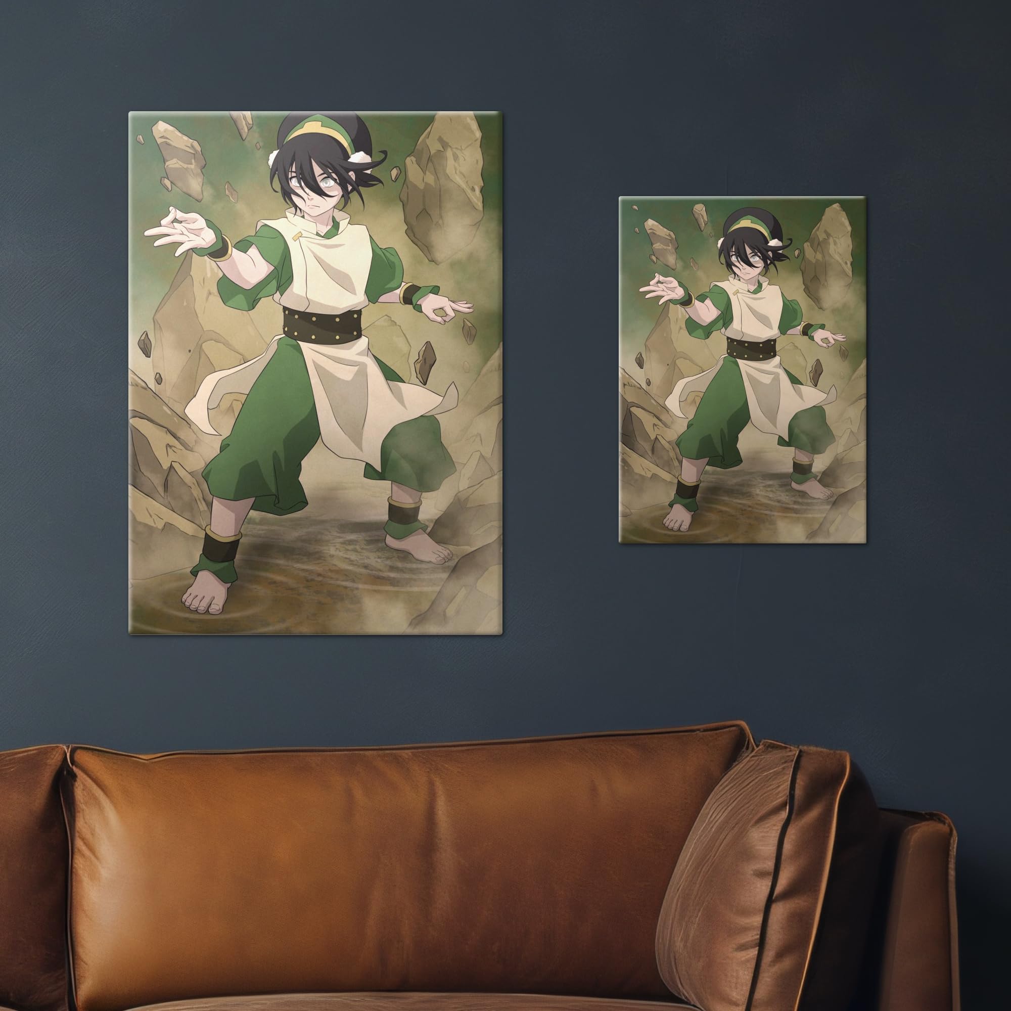 Displate Metall poster Avatar: The Last Airbender Toph Beifong Größe M