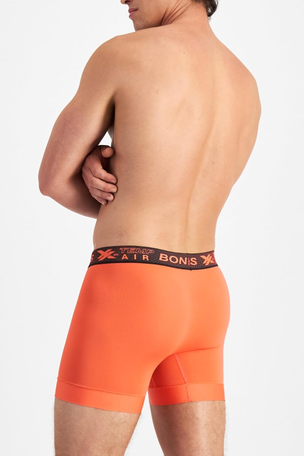 Bonds Men's Cooling X-Temp Air Boxer Briefs Performance Underwear For Men - Image 5