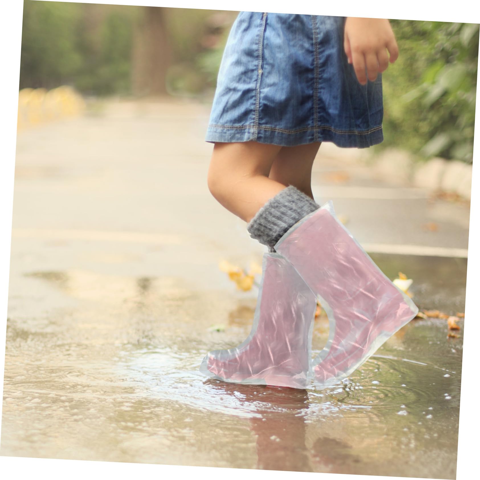50 Pièces Couvre-Chaussures en PE Imperméables Antidérapants pour Pluie