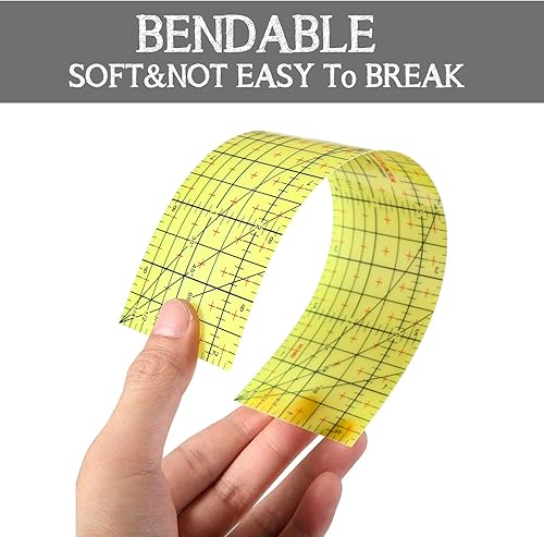 Miniatura 4 de Regla de planchado en caliente, resistente al calor, herramientas de costura, herramienta de medición hecha a mano para hierro eléctrico, trabajo en