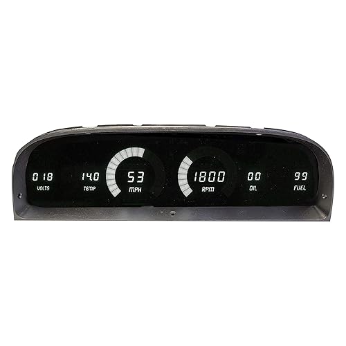 Miniatura 5 de 1960-1963 Chevrolet Truck LED Digital Dash Panel de repuesto (DP6001T)