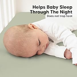 KeaBabies 2-Pack Organic Crib Sheets for Boys, Girls - 52x28 Fitted Crib Mattress Sheet Neutral, Breathable Jersey Cotton Cover for Baby Bed, Toddler Mattress, Soft & Cute Prints (Foxtrot)