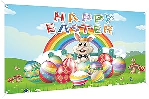 Happy Easter Day Easter Backdrops for Photoshoot